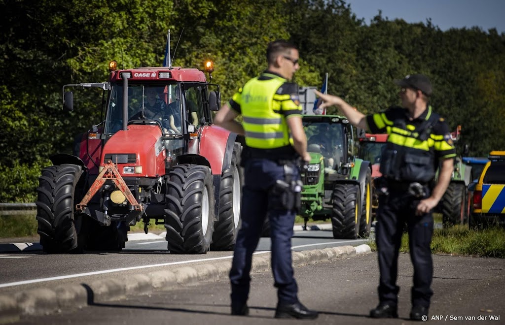 Vakbonden: politie kon boerendrukte op snelwegen niet voorkomen
