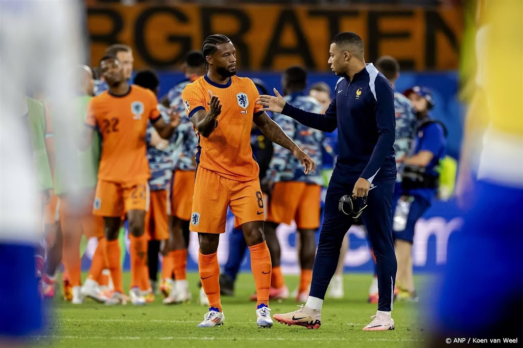 Nederland-Frankrijk op tv gezien door ruim 5,4 miljoen mensen