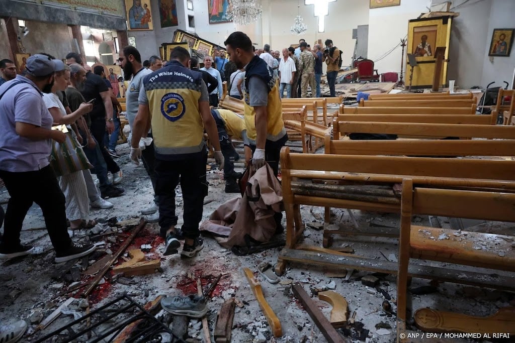 Dodental door zelfmoordaanslag op kerk in Damascus loopt op