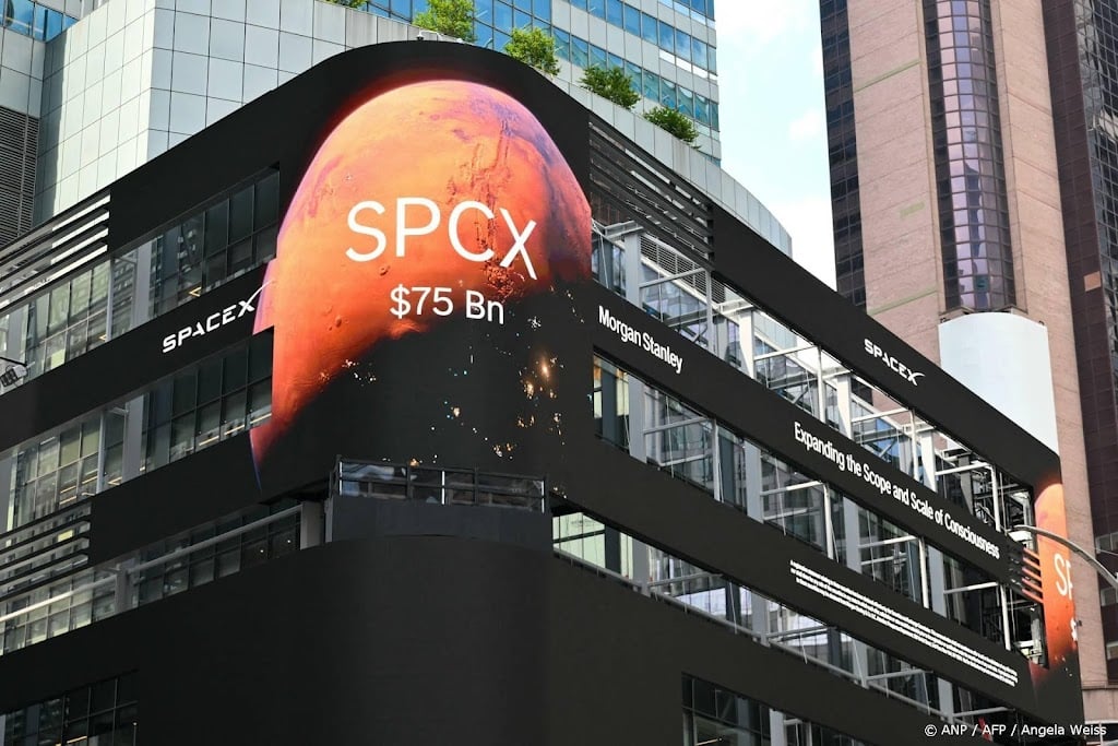 Weinig beweging op Wall Street, SpaceX opnieuw omlaag