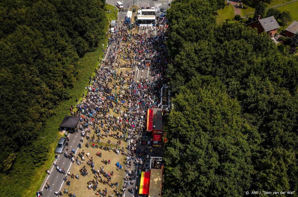 Boerenprotest na korte pauze hervat, betogers verder uit elkaar