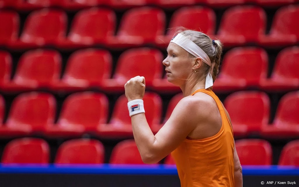 Bertens treft Tsjechische tennisster Vondrousova op Spelen