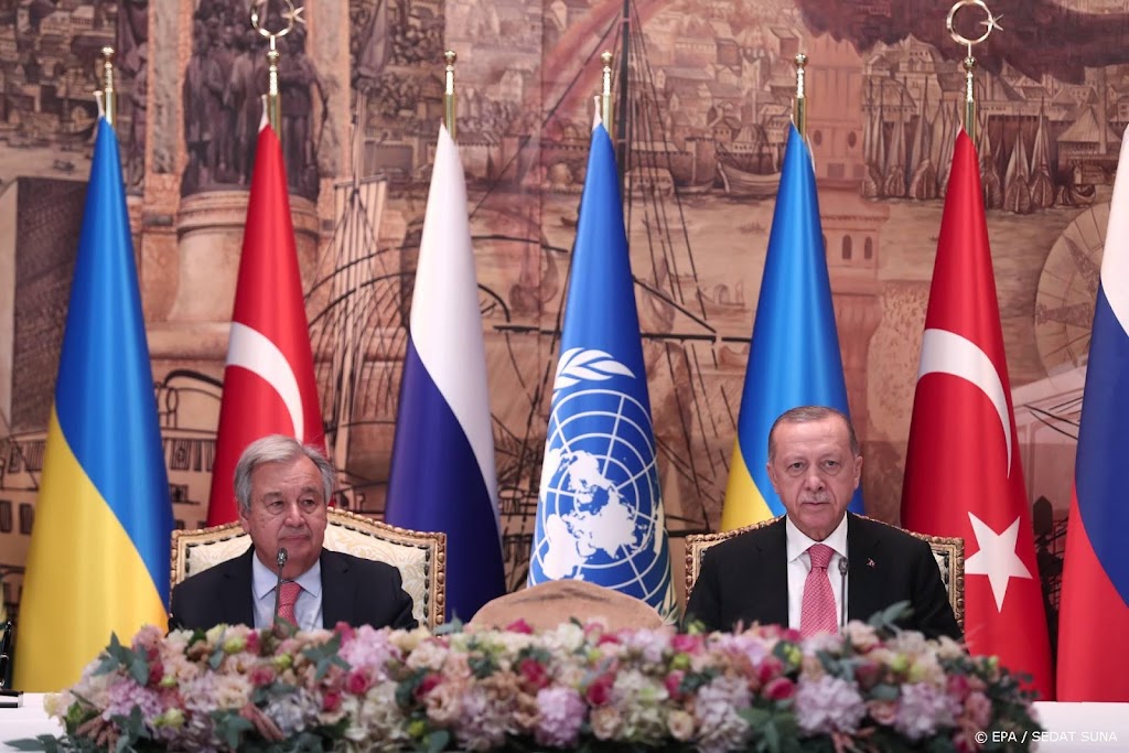 Kiev en Moskou sluiten graandeal met Turkije en VN