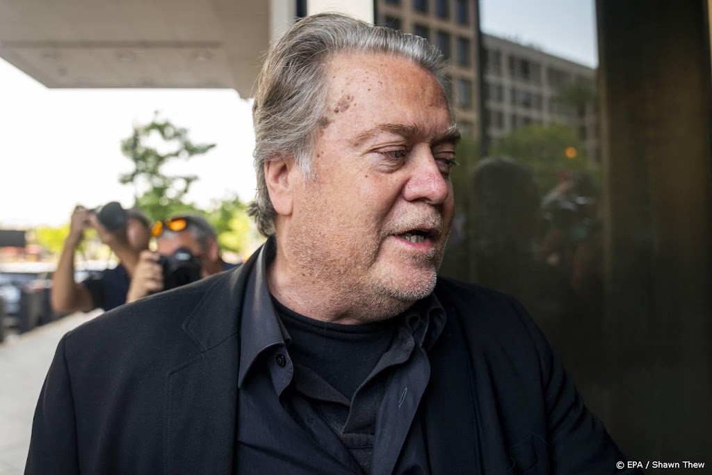 Oud-Trump-adviseur Bannon schuldig aan minachting Congres