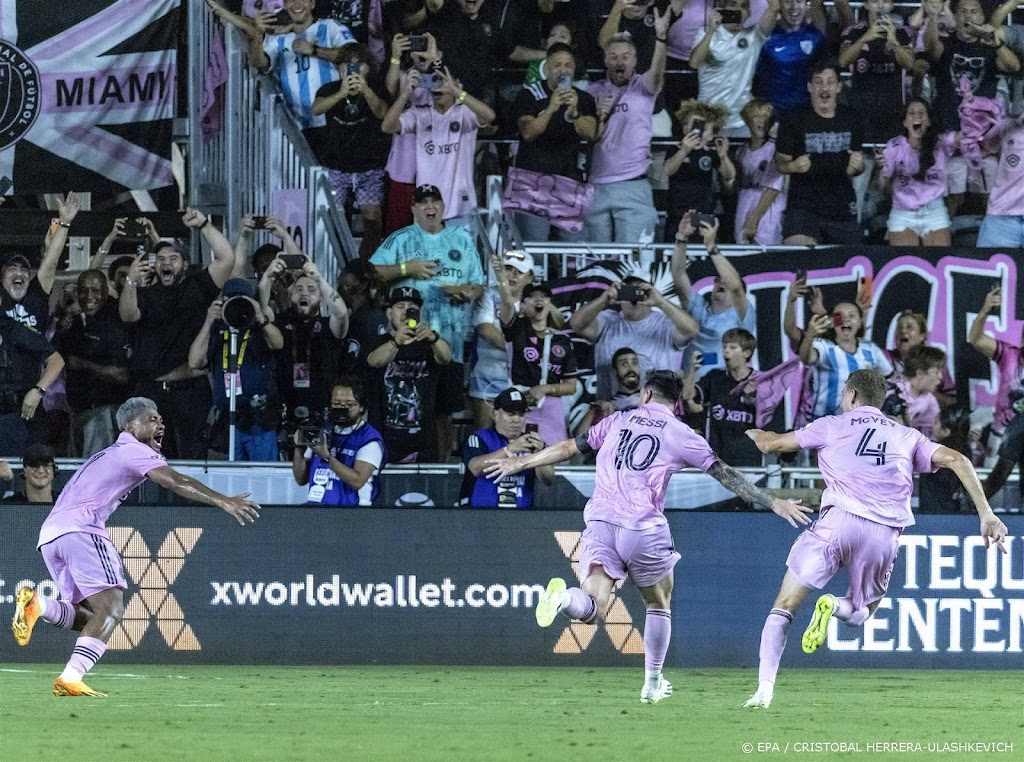 Debuut Messi bij Inter Miami verloopt als een Hollywoodfilm