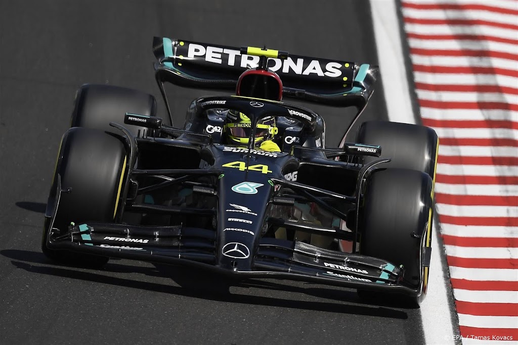 Hamilton is Verstappen net te snel af in kwalificatie  