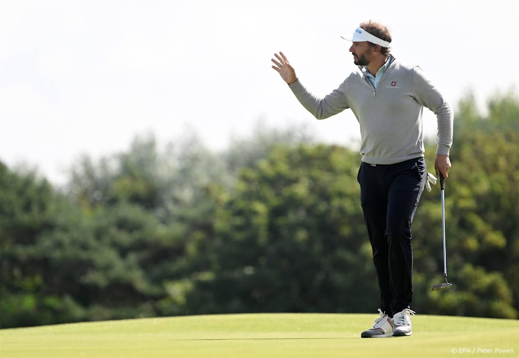 Golfer Luiten zakt terug in klassement Brits Open
