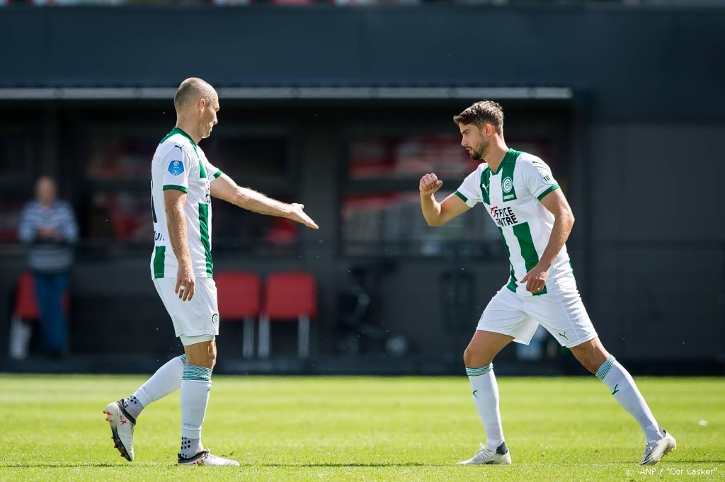 Robben geniet van rentree bij FC Groningen 