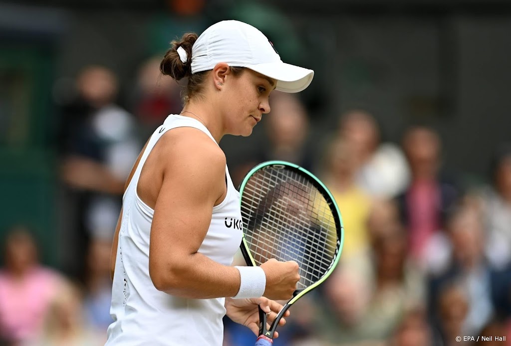 Tennisster Barty wint finale in Cincinnati