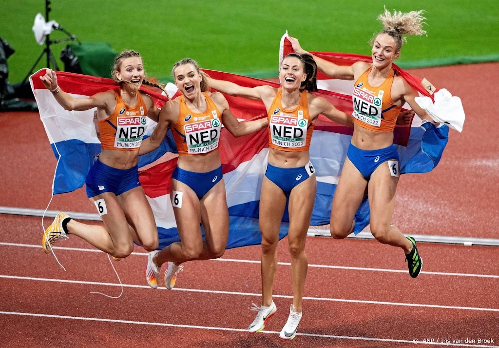 Atletiekploeg vijfde in medaillestand EK München, Duitsland wint 