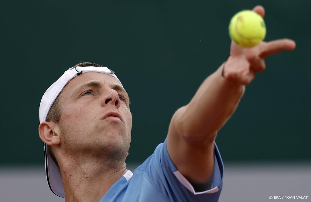 Tennisser Griekspoor naar tweede ronde in Winston-Salem