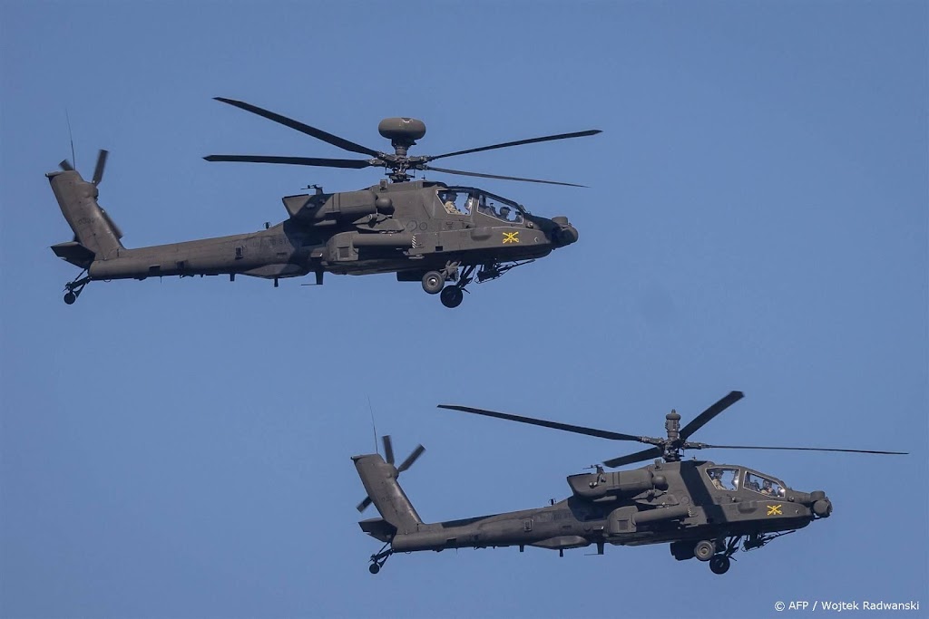 VS akkoord met miljardenverkoop Apache-helikopters aan Polen