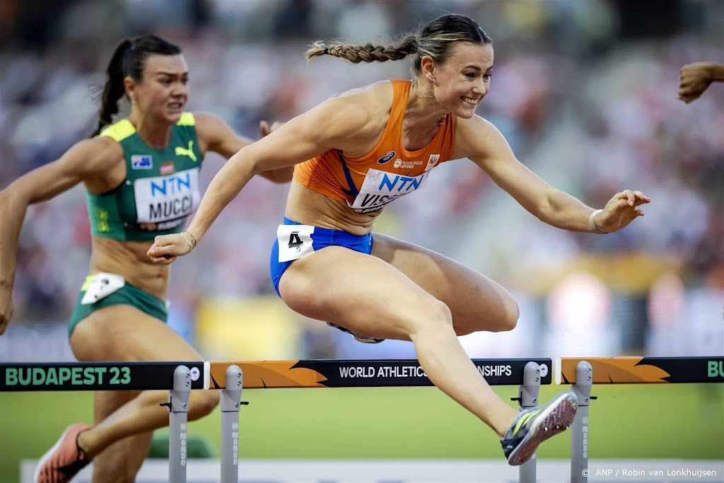 Visser soepel door naar halve finales 100 meter horden op WK