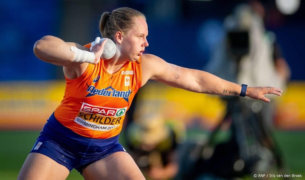 Kogelstootster Schilder na EK-titel tweede bij Diamond League