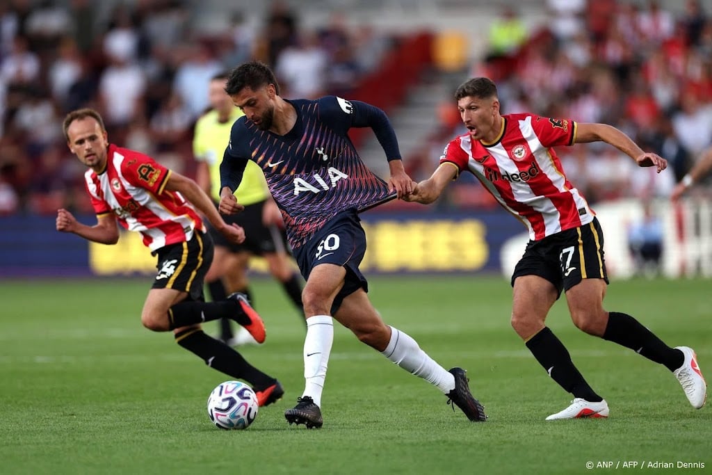 Tottenham Hotspur gaat hard onderuit bij Brentford