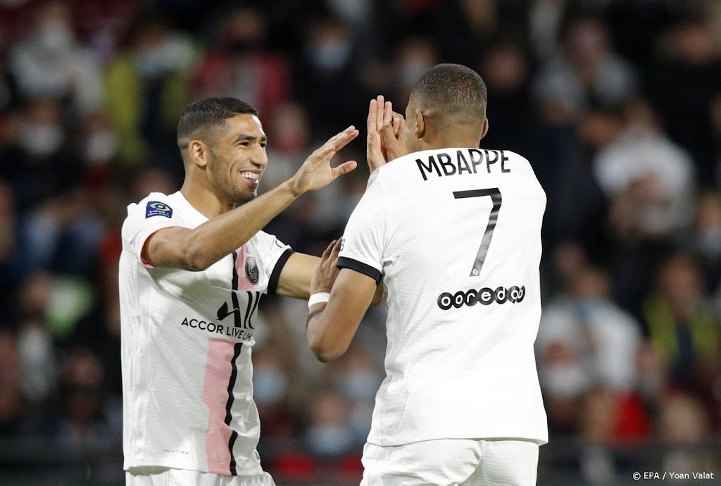 Paris Saint-Germain wint ver in extra tijd bij Metz