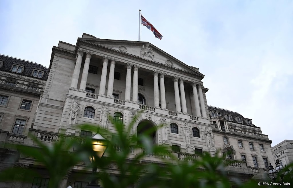 Bank of England verhoogt rente opnieuw met 0,5 procentpunt