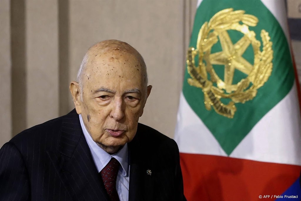 Voormalig Italiaanse president Napolitano (98) overleden
