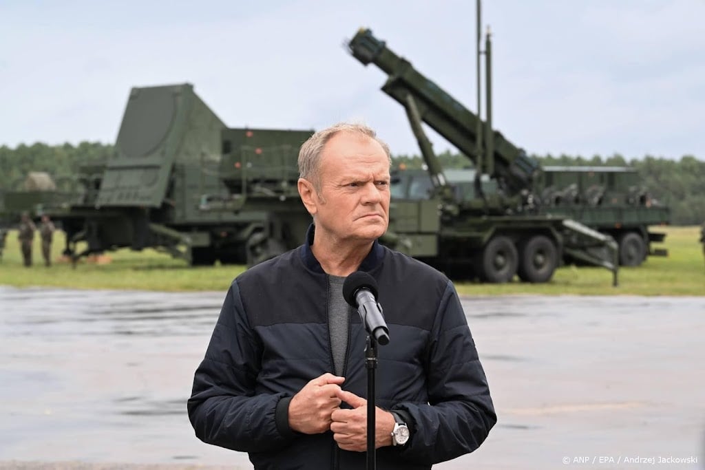 Tusk: Polen zal bij schending luchtruim niet aarzelen te handelen