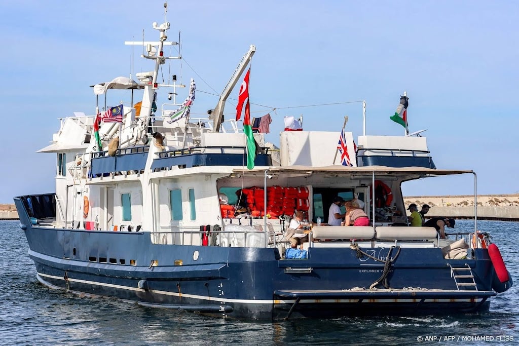 Israëlisch leger waarschuwt vloot die Gazastrook wil helpen
