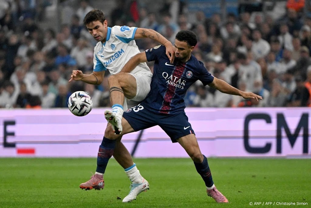 PSG lijdt bij Olympique Marseille eerste nederlaag in Ligue 1