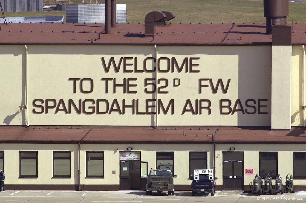 Militair vliegtuig neergestort op Amerikaanse basis in Duitsland