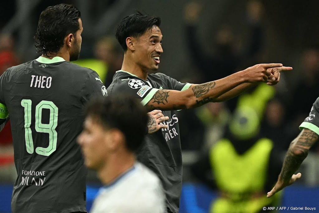 Reijnders helpt AC Milan met twee treffers aan eerste CL-zege