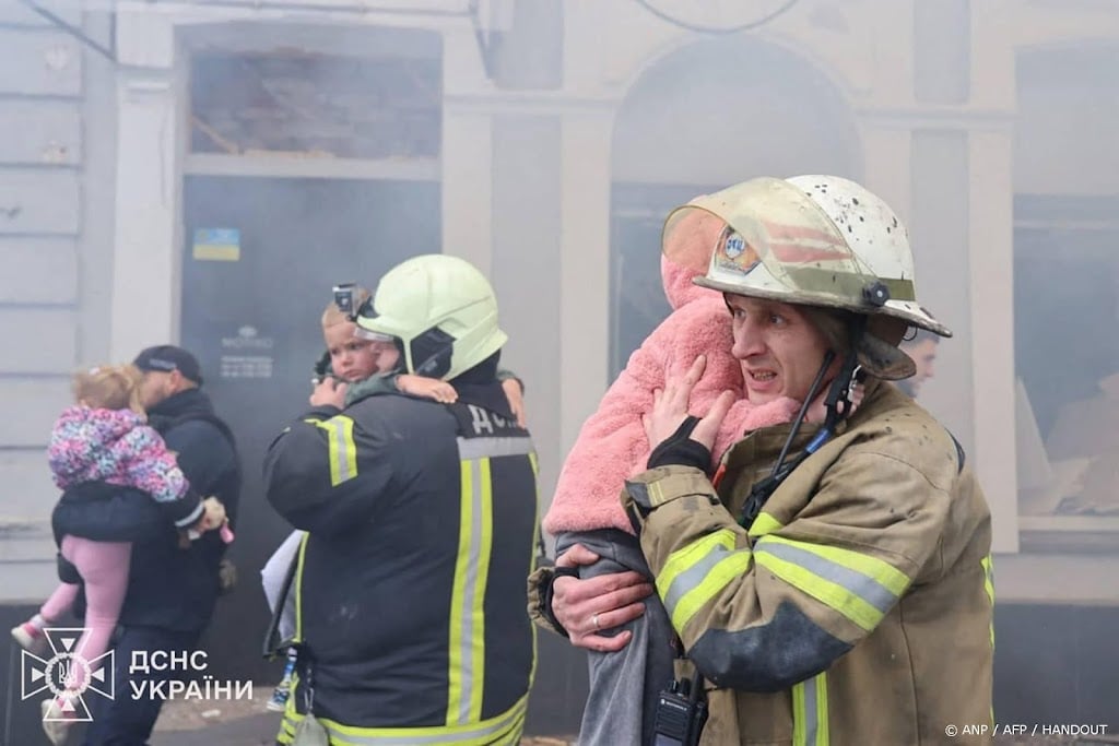 Dode bij Russische aanval op kleuterschool in Charkiv