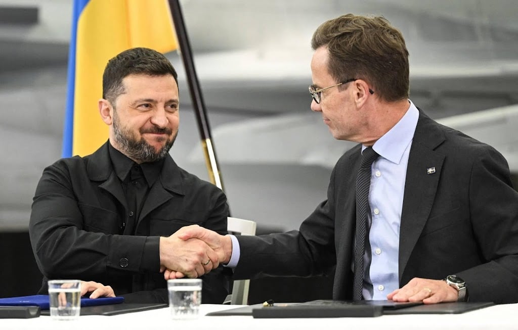 Zweden en Oekraïne sluiten deal over gevechtsvliegtuigen