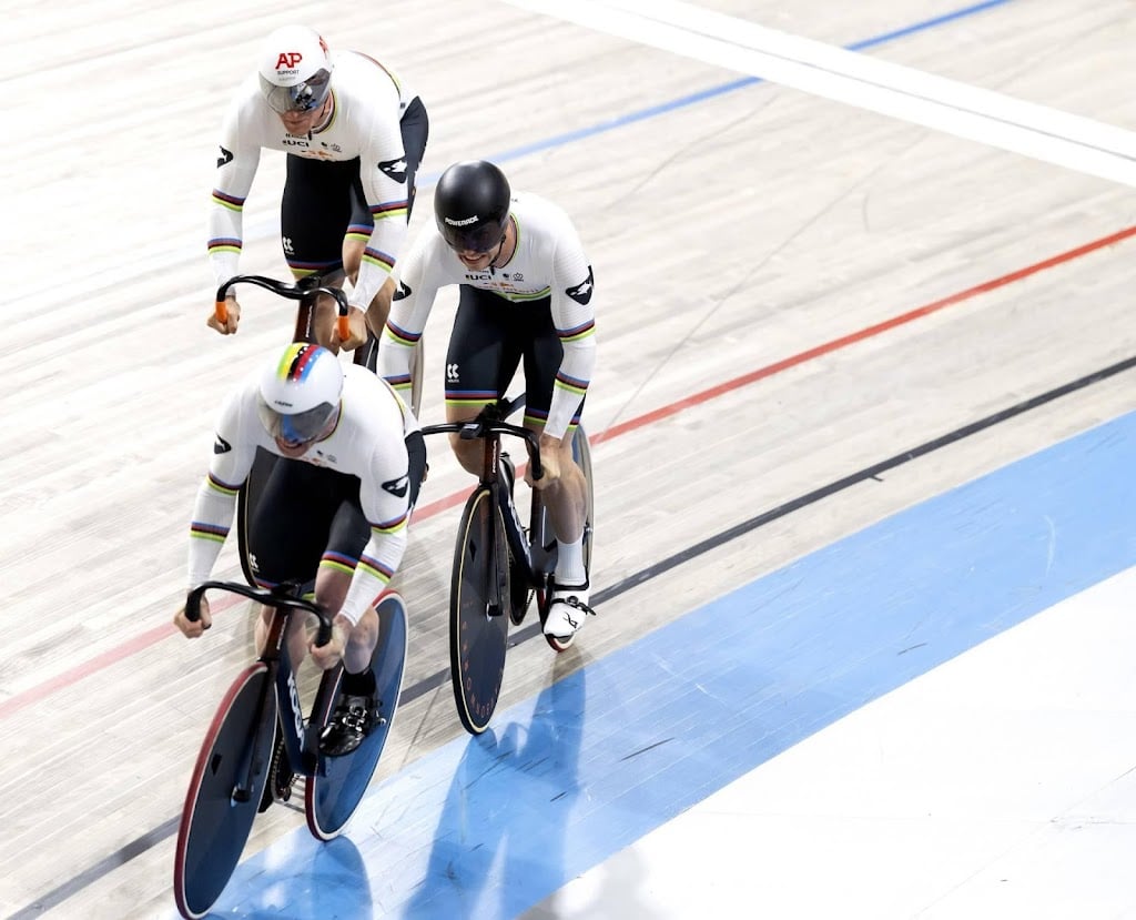 Teamsprinters snelste in kwalificaties WK baanwielrennen