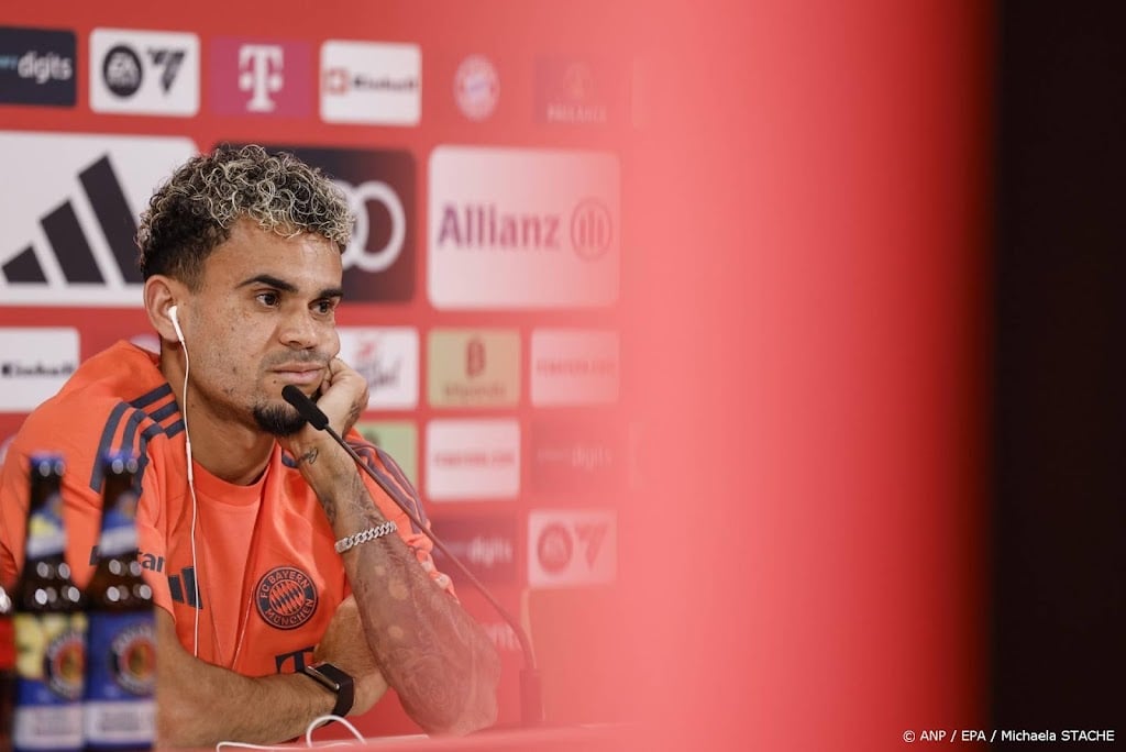 Bayern-aanvaller Díaz voorlopig aan de kant met hamstringblessure
