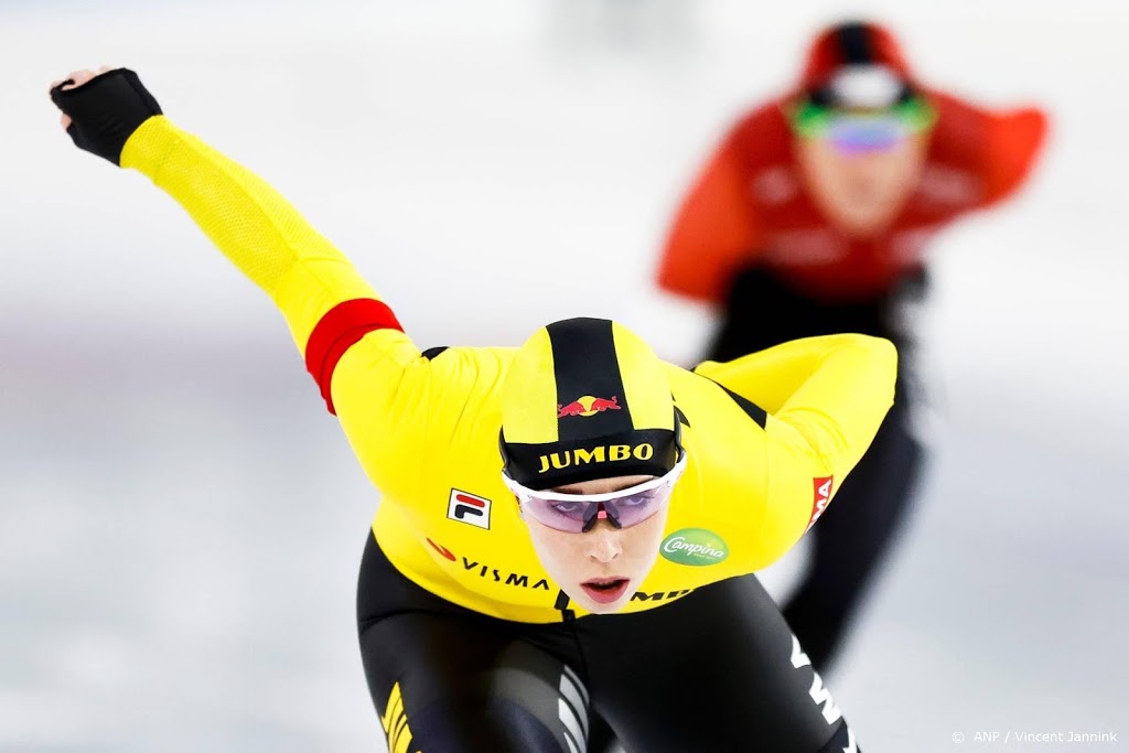 Schaatsster De Jong troeft Ter Mors nipt af op 1500 meter