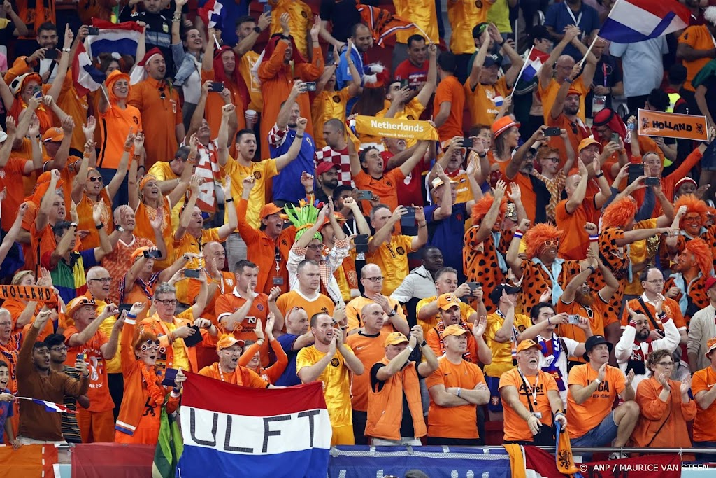 Bijna 4,3 miljoen mensen zien eerste wedstrijd Oranje in Qatar