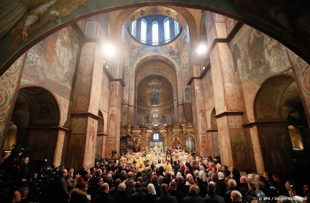 Oekraïne houdt razzia in oud Russisch-orthodox klooster Kiev