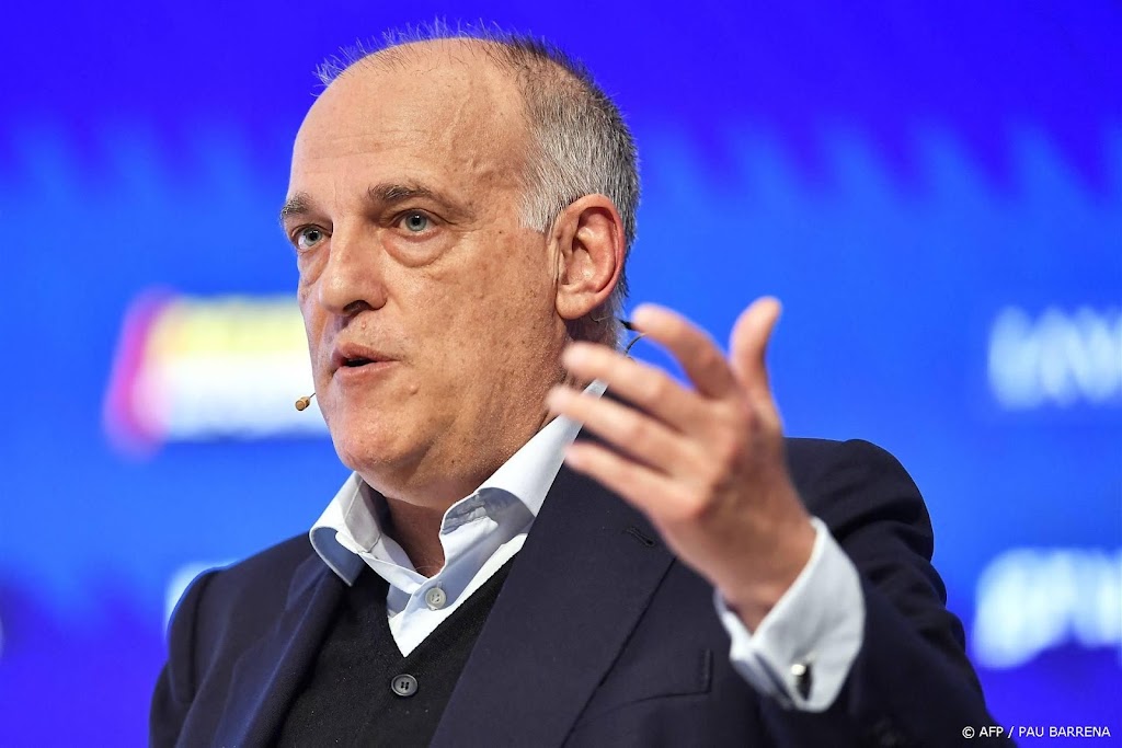 Voorzitter Tebas neemt ontslag bij La Liga en is weer beschikbaar