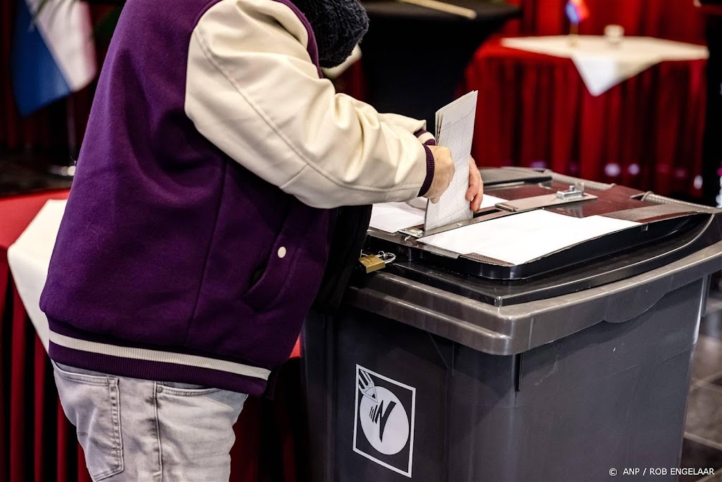 Stemlokalen nog een half uur open