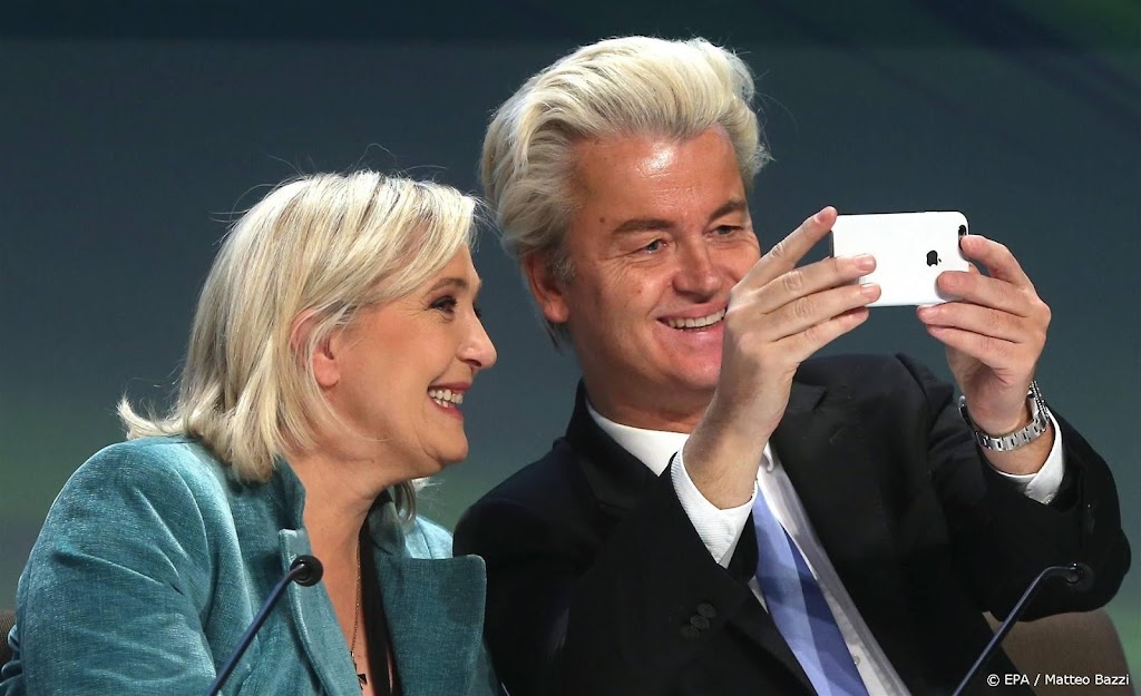 Marine Le Pen feliciteert Wilders met 'spectaculaire prestatie'