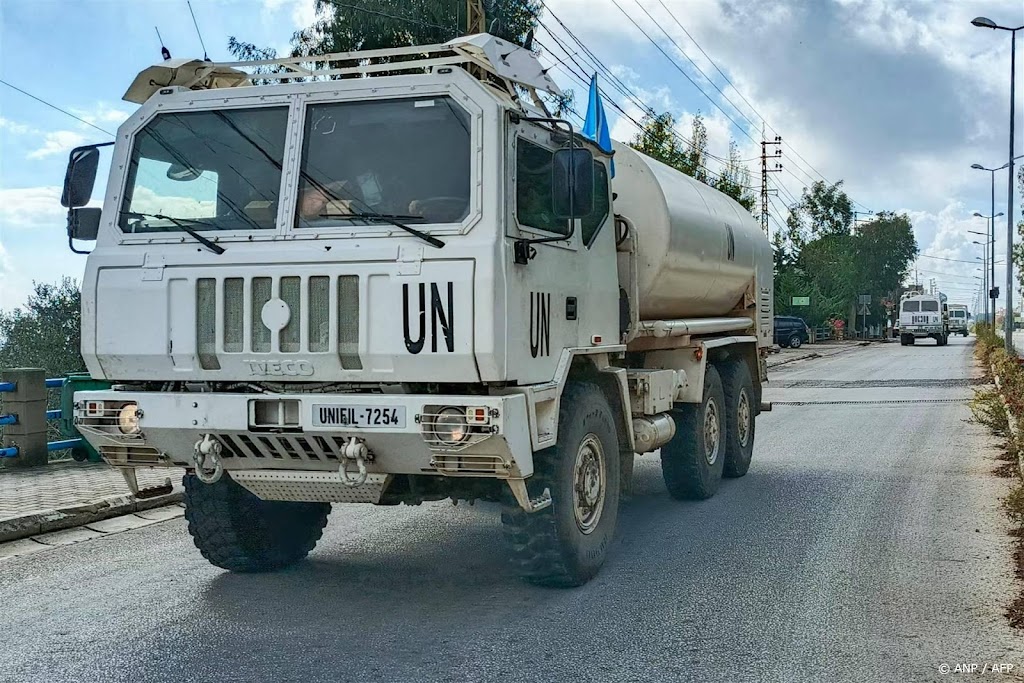 Vier VN-militairen in Libanon gewond door raketten