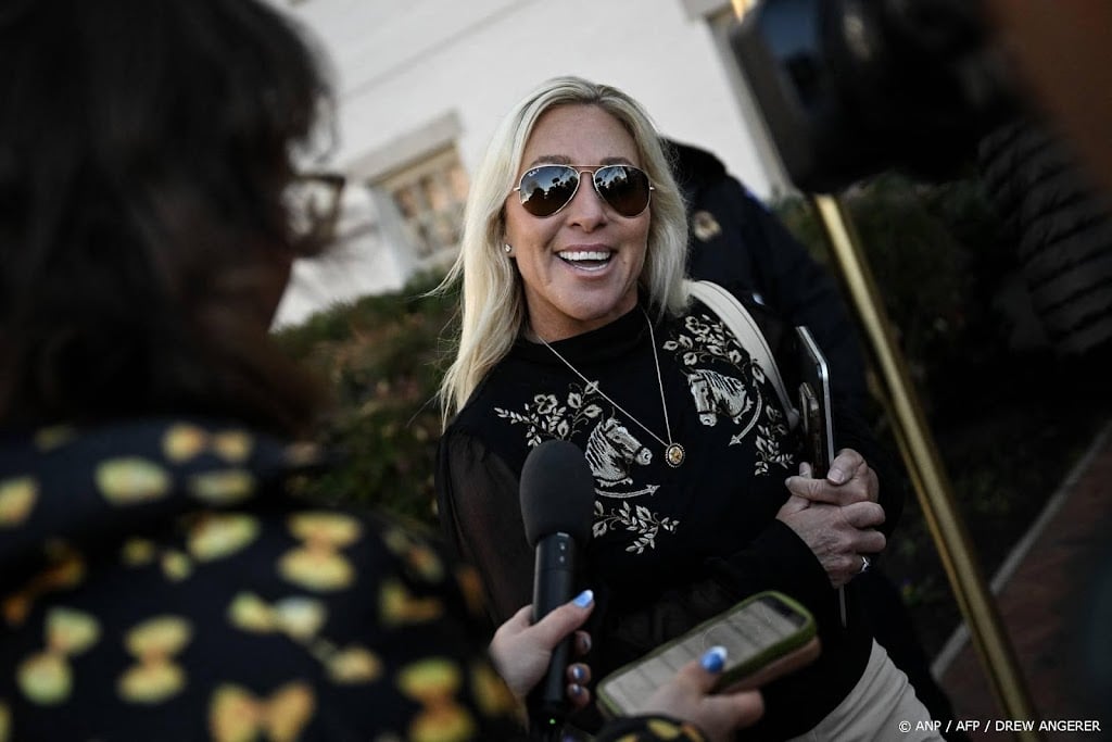 Marjorie Taylor Greene verlaat Huis van Afgevaardigden