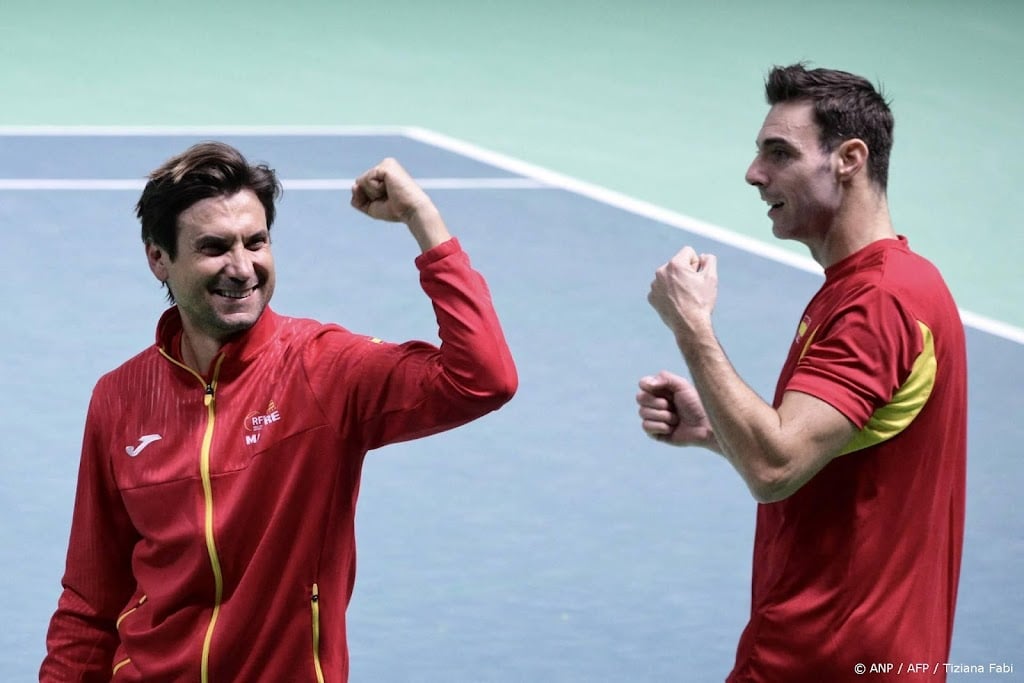 Spaanse tennissers na zege op Duitsers naar finale van Davis Cup 