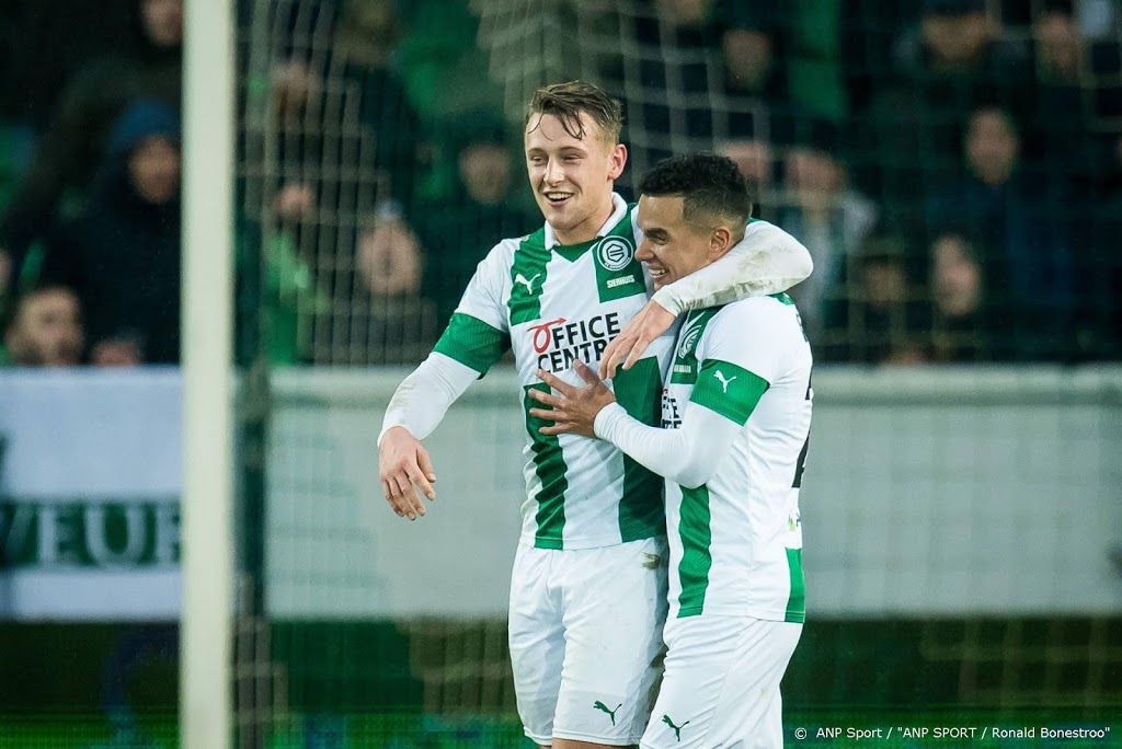 FC Groningen opgelucht na winst tegen FC Emmen