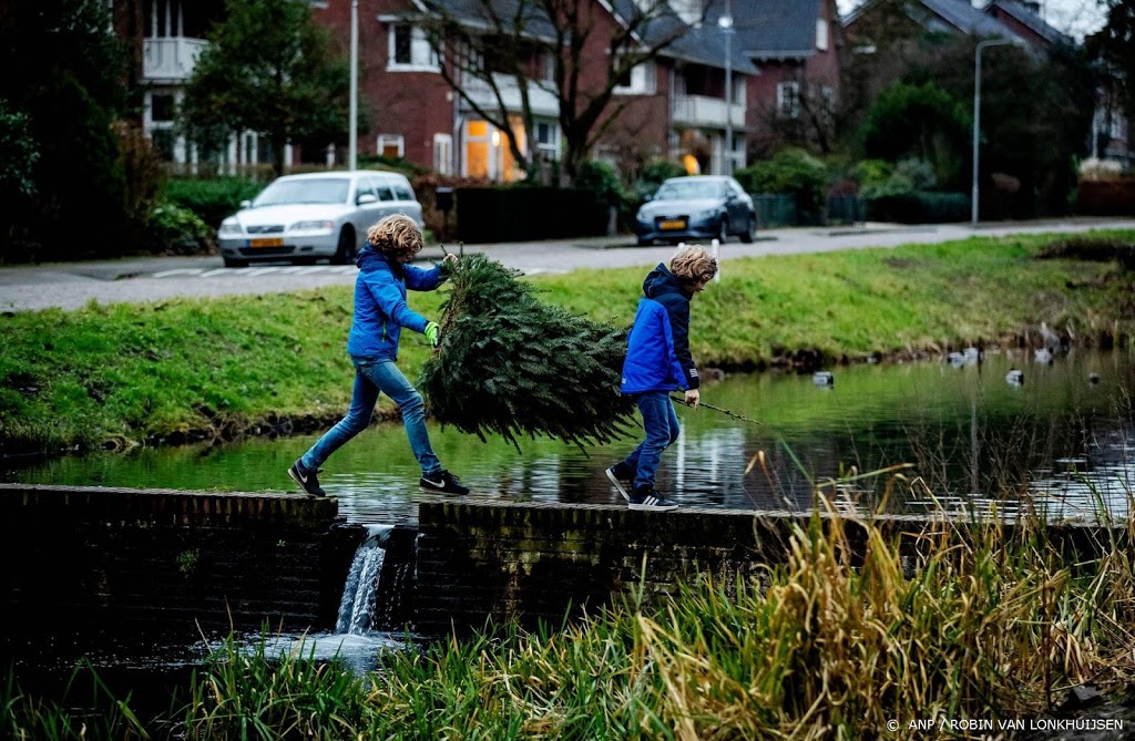 Overwegend groene in plaats van witte kerst: zon en wolken