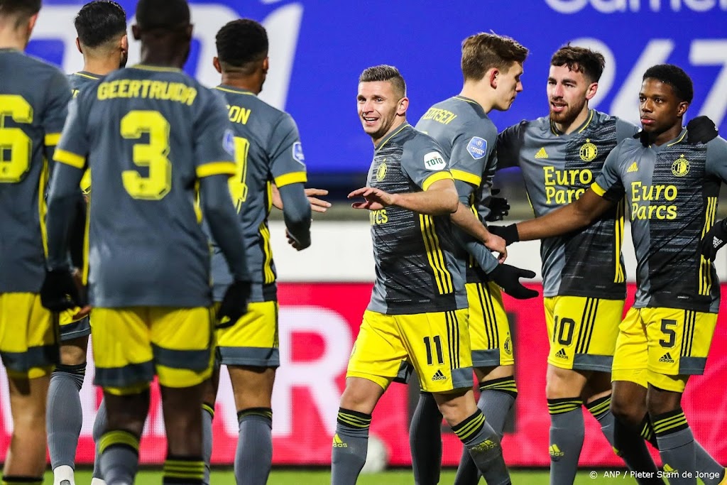 Feyenoord gaat alsnog met een lekker gevoel de winterstop in   