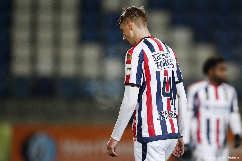 Willem II en trainer Grim verliezen voor achtste keer op rij