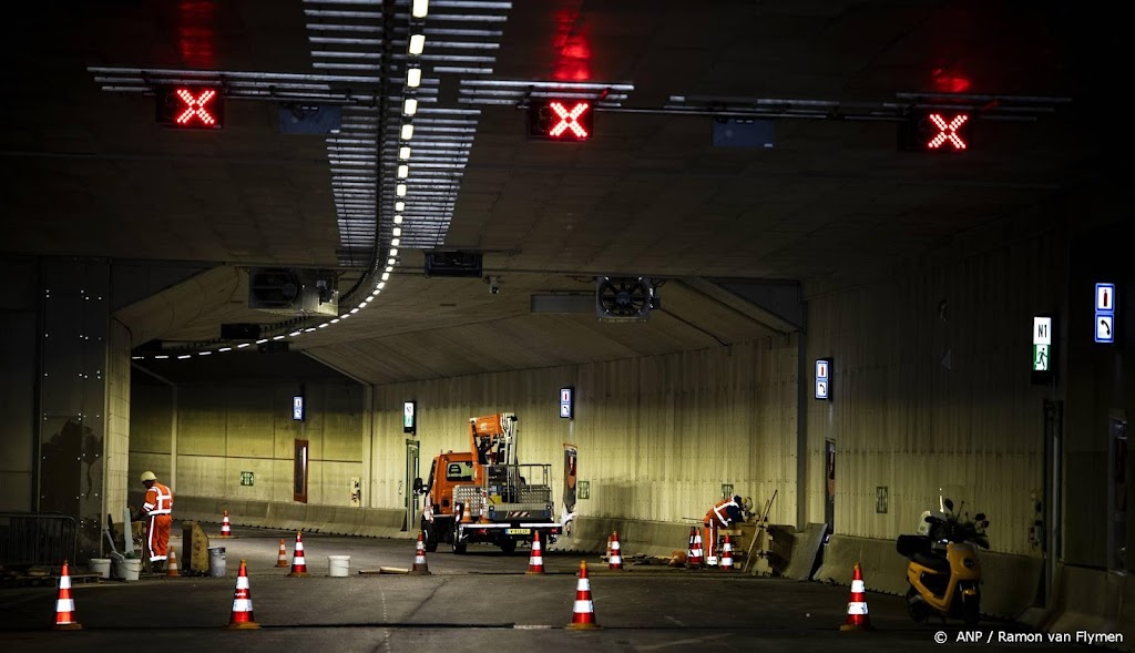 Amsterdamse Piet Heintunnel dit jaar nog niet open