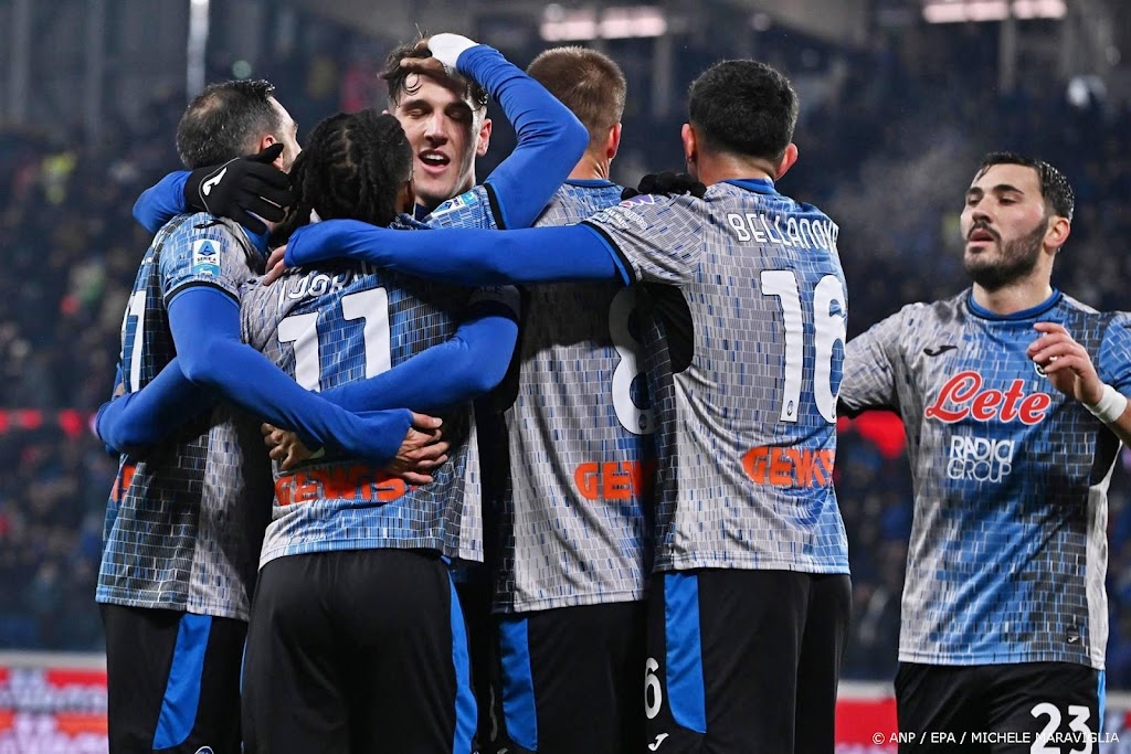 Atalanta na elfde competitiezege op rij weer aan kop in Serie A