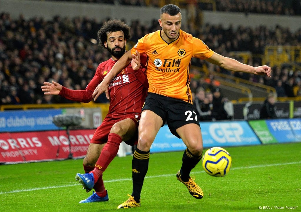 Liverpool met veel moeite langs Wolverhampton