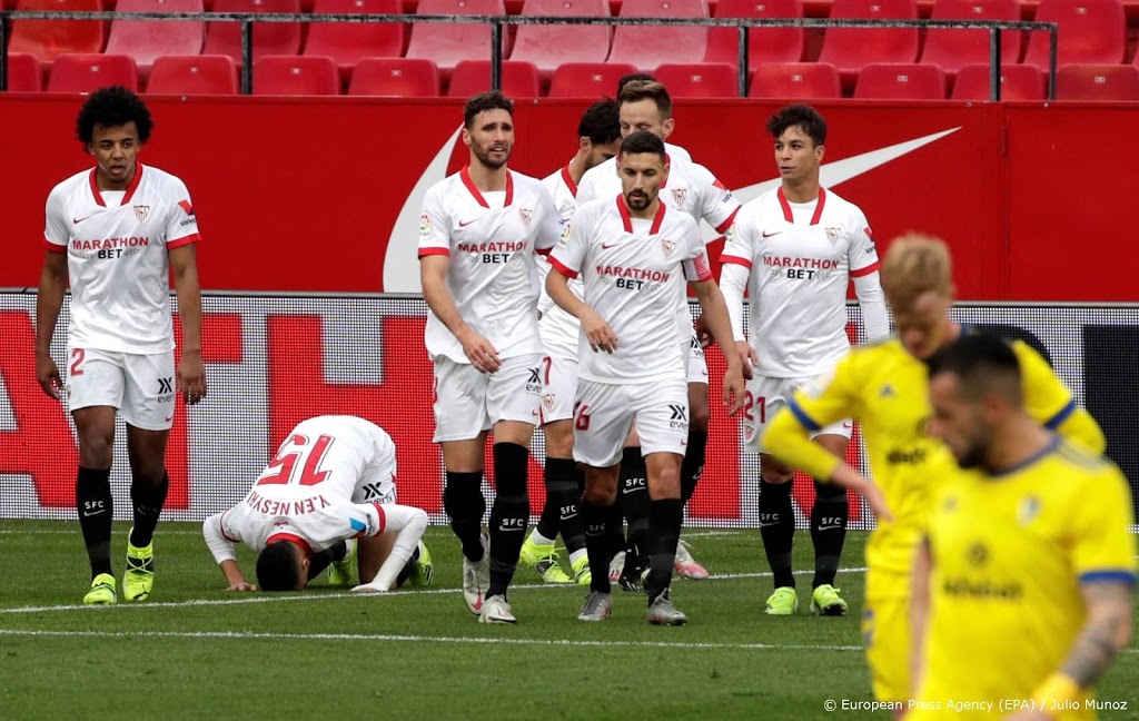 Sevilla eenvoudig langs Cádiz dankzij drie doelpunten En-Nesyri 