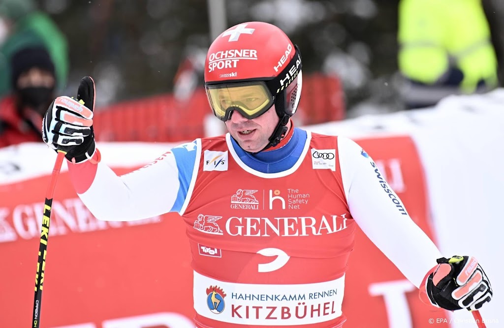 Zwitserse skiër Feuz opnieuw de beste in Hahnenkammrennen