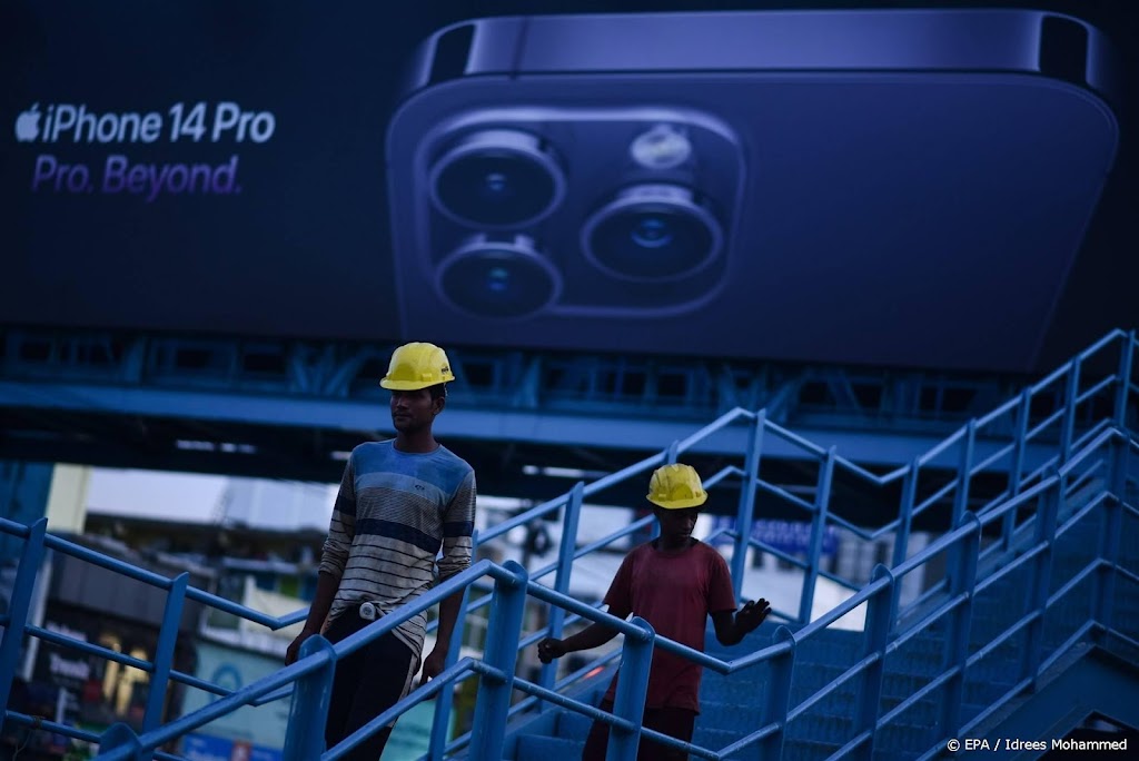 Minister: India straks goed voor kwart productie Apple